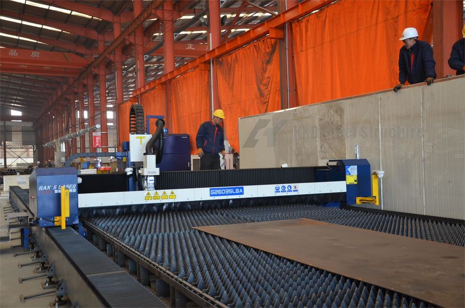 Qingdao KXD Steel Structure Co., Ltd خط إنتاج المصنع