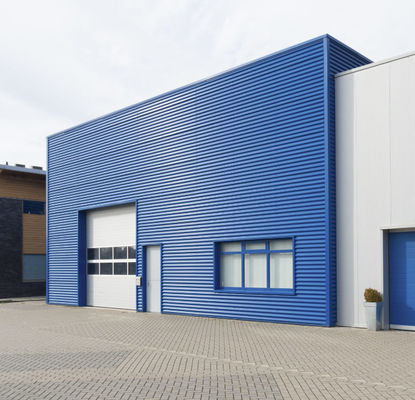 ASTM المعدات الصناعية الصلبية المسبقة الصنع ورشة عمل مستودع بناء المعادن