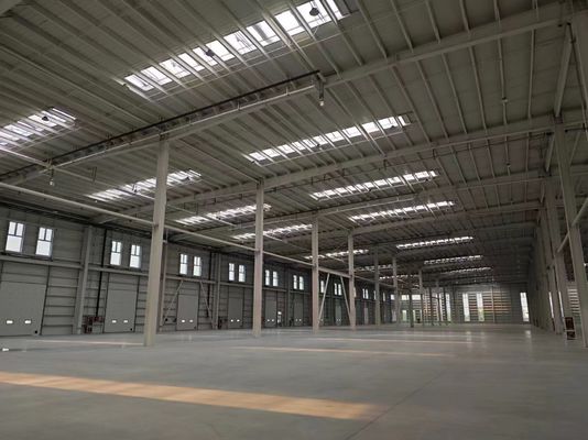 Q235 Q335B مستودع الصلب المباني الجاهزة المستودع الصناعي