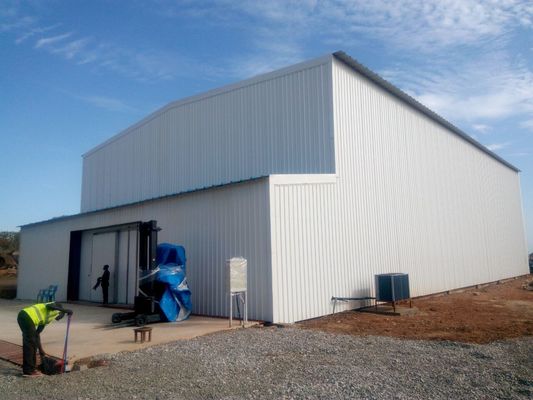 بناء الهيكل الحديدي المعاصر مع تصميم الهندسة المهنية