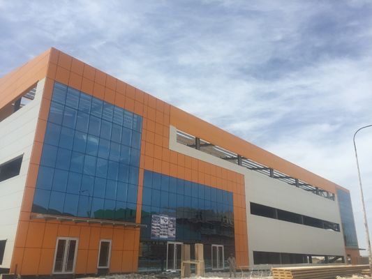 الجزائر التصميم الحر الهيكل الحديدي المجهز ورشة عمل مستودع مبنى عينة تخصيص