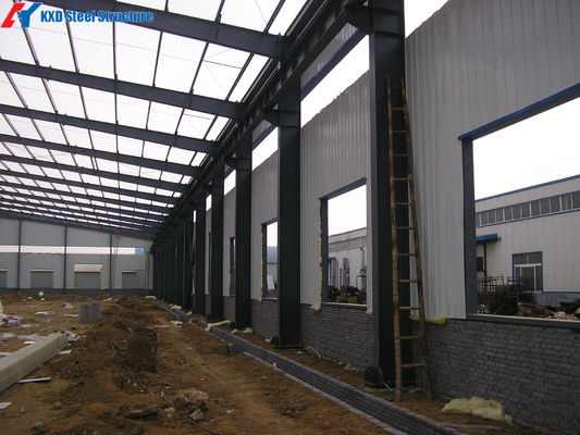 KXD Q355 بناء هيكل فولاذي للاستخدام الصناعي مع دعم التصميم الحر