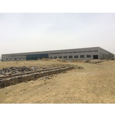 مبنى هيكل فولاذي مُسبق الصنع معتمد من ISO للاستخدام التجاري