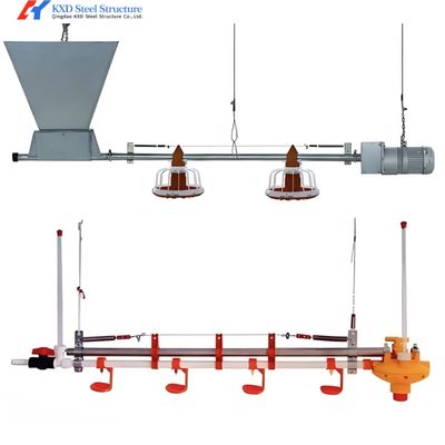أوتوماتيكية طعام والشراب للدجاج ، معدات مزرعة البلاستيك للدجاج