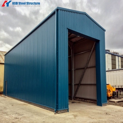 China Factory Steel Structure Buildings Price Metal Garage Store Production
