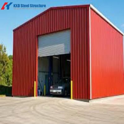 الهيكل المعدني المبنى الجاهز الهيكل الفولاذي مبنى مرتفع مع تصميم نموذج ثلاثي الأبعاد