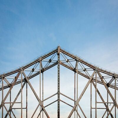 Large Span Clear Space Hot-Dip Galvanized Steel Building with Customizable Spanwidth Industrial Storage Solution