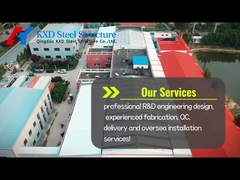 ASTM المعدات الصناعية الصلبية المسبقة الصنع ورشة عمل مستودع بناء المعادن